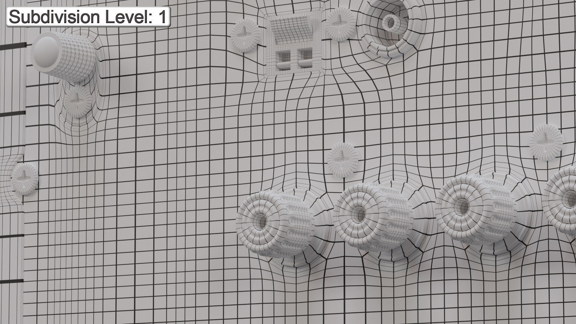 Denon AVR-S660H AV Receiver  Amplifier 3D model_25
