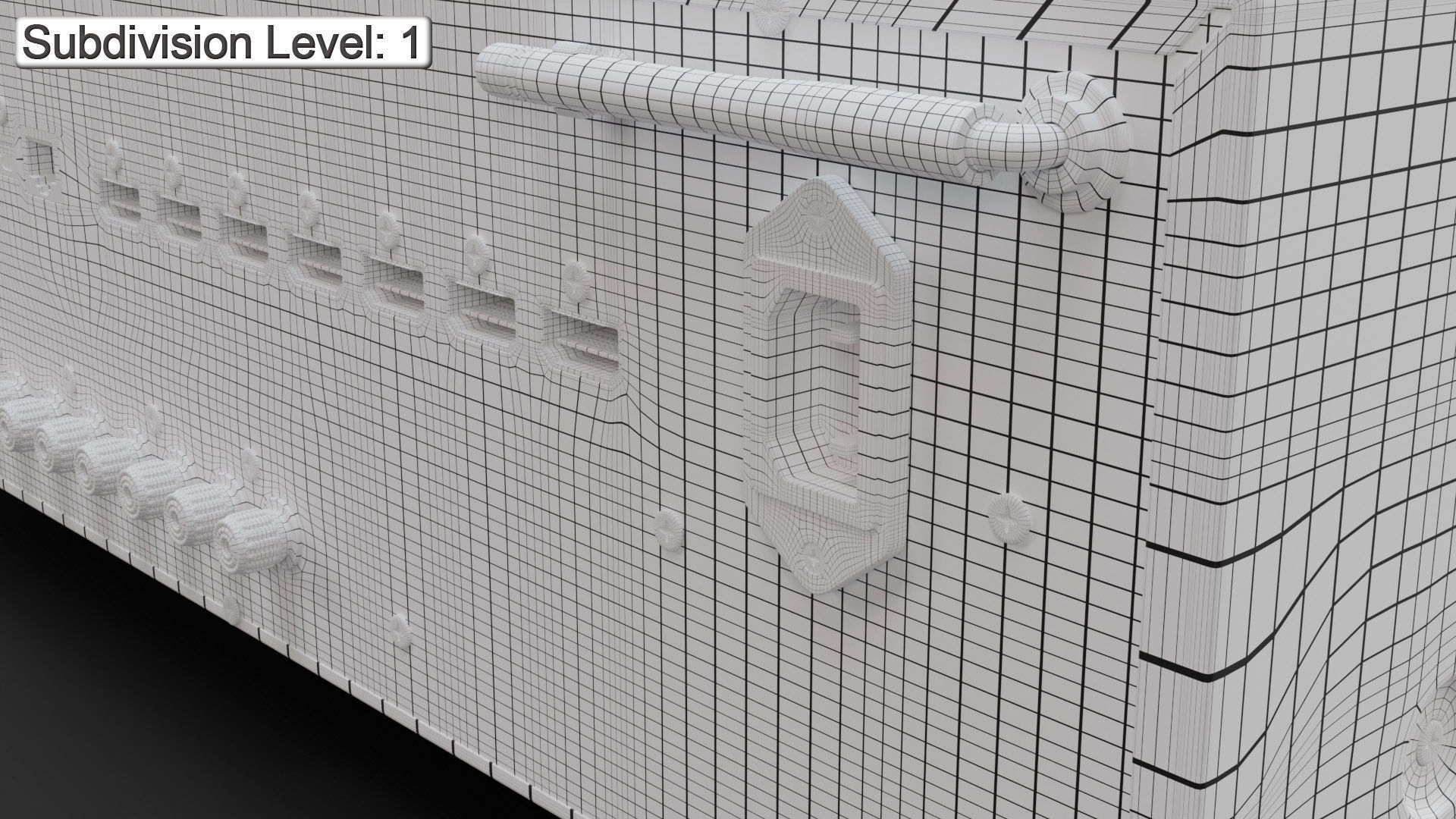 Denon AVR-S660H AV Receiver  Amplifier 3D model_24