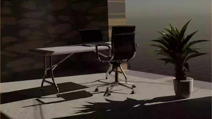 Interior design 3D model