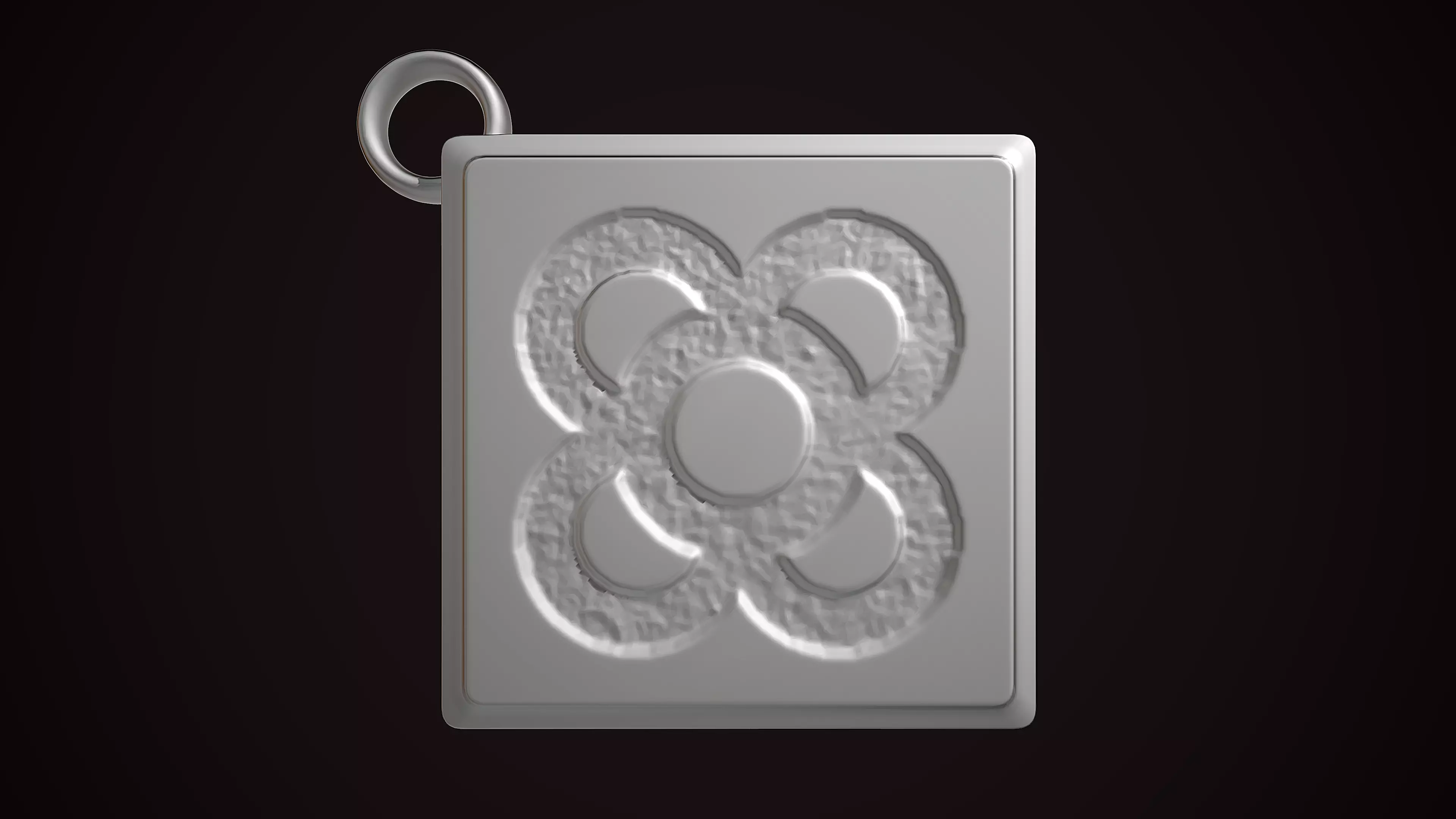 PANOT BARCELONA TILE LOSETA KEYCHAIN 3D print model