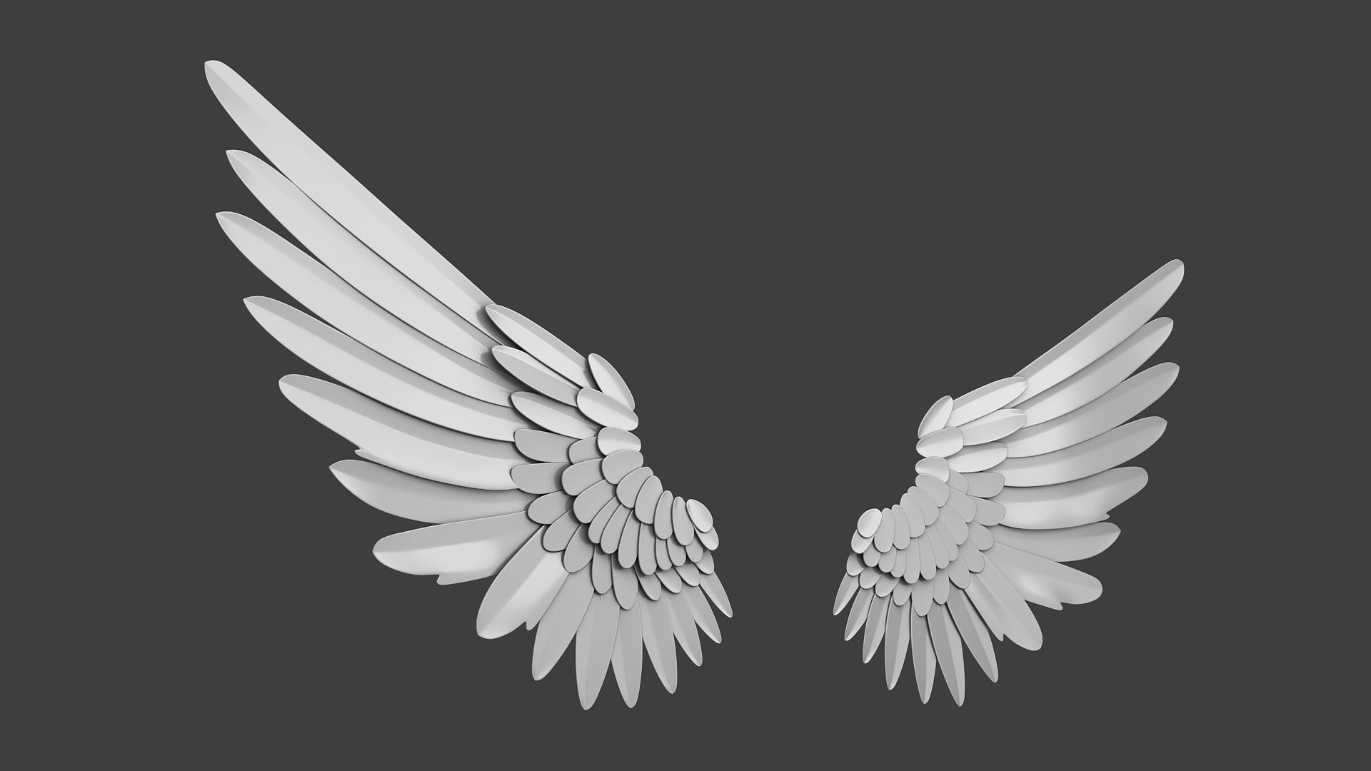 Angel Wings 3D model_1