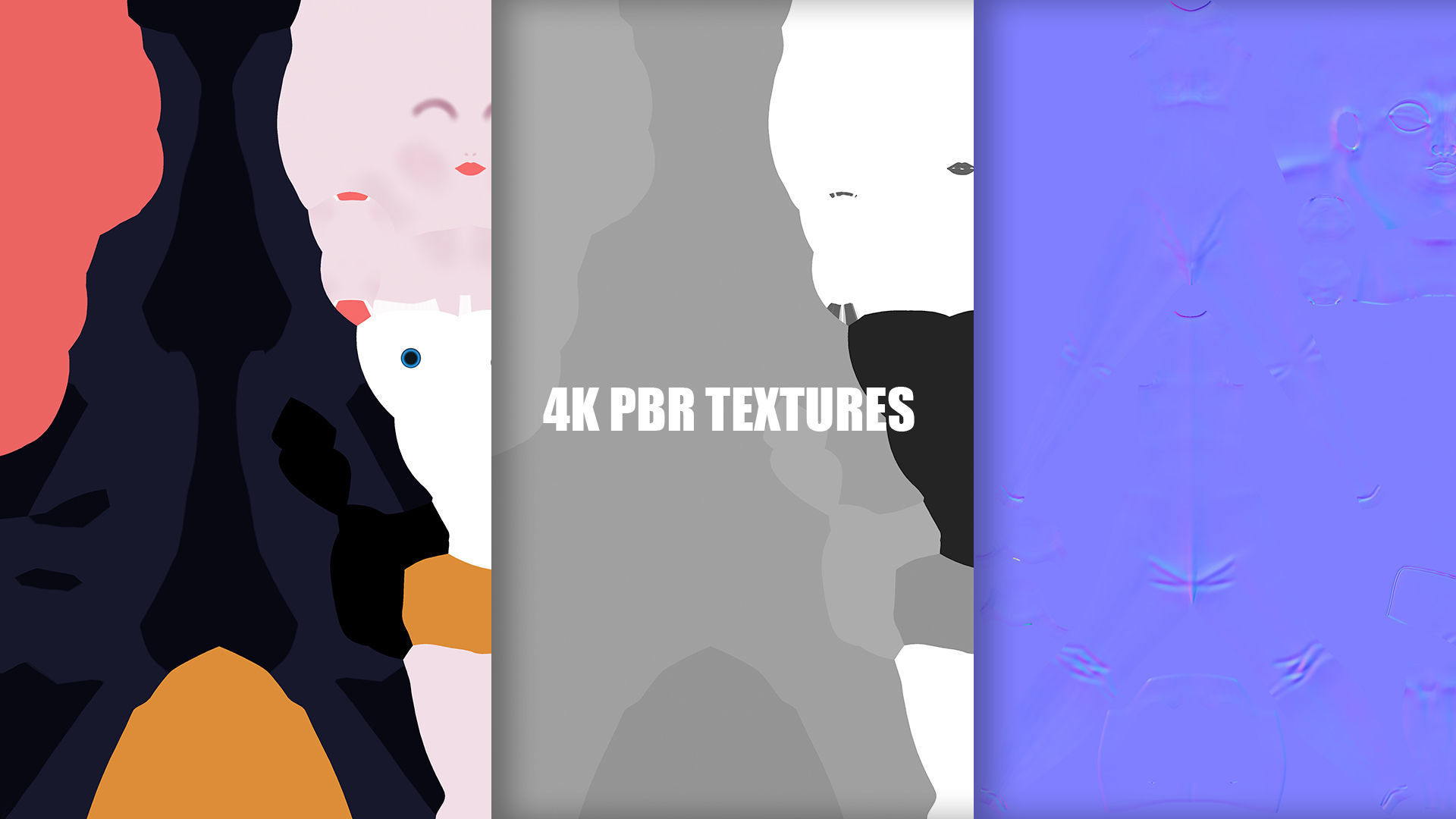 Fantasy Female - Game Ready Low-poly 3D model_8