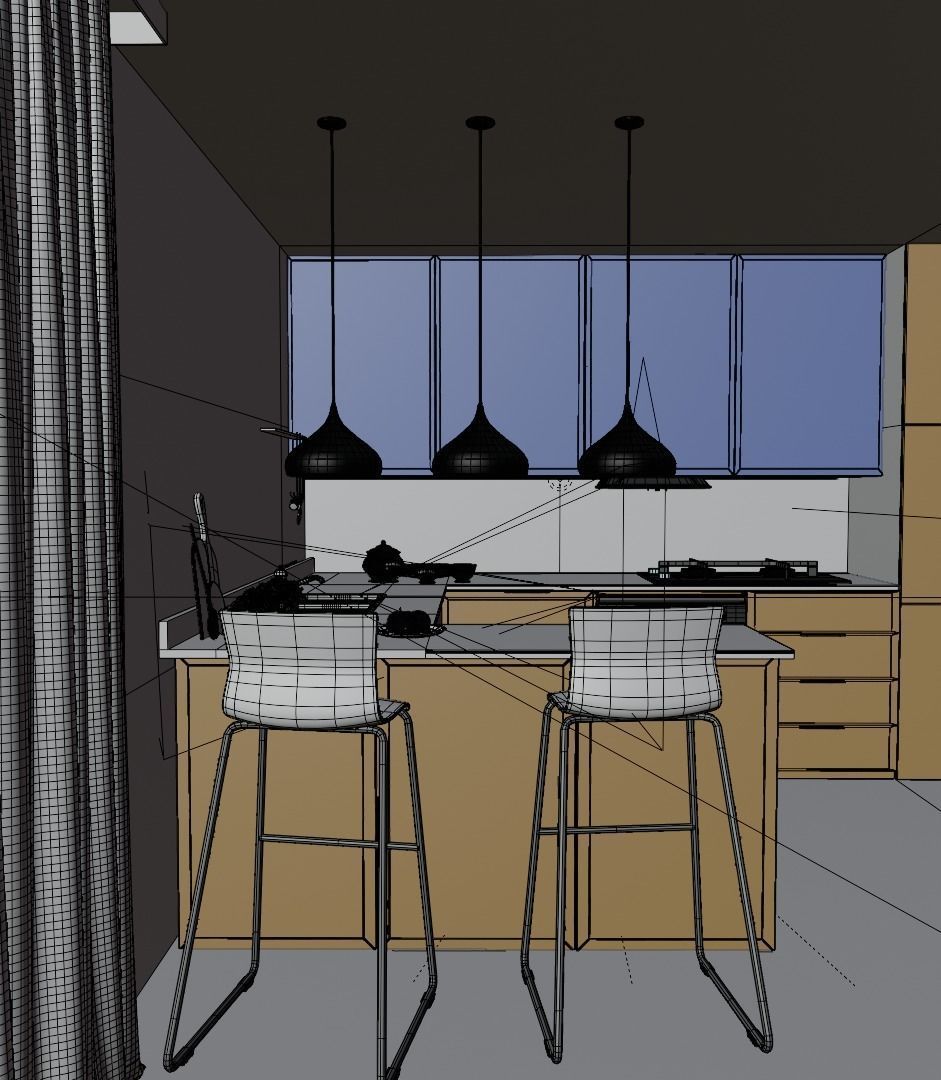 Interior scene in native blend file by-VIZFROMBLENDER 3D model_16