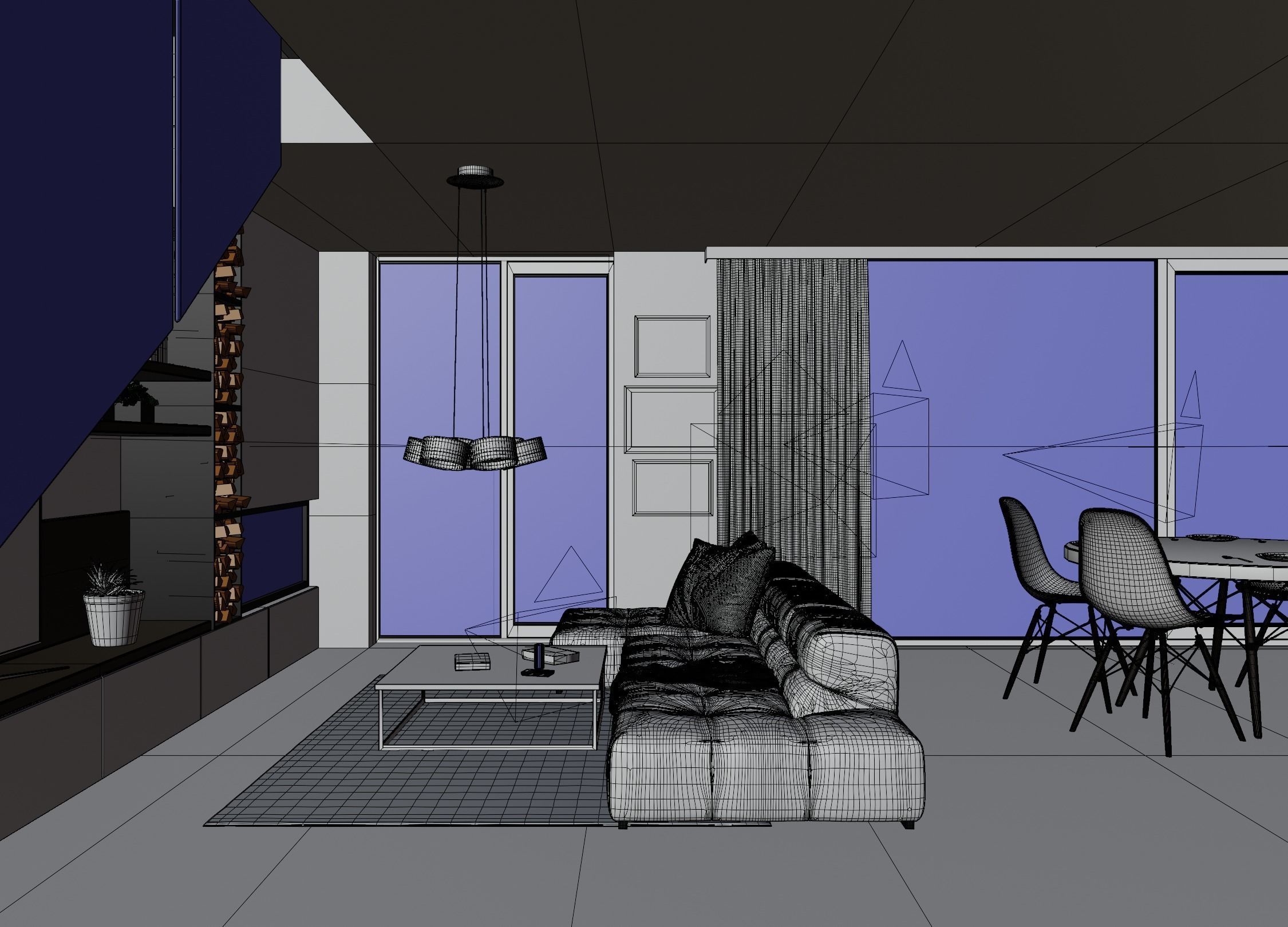 Interior scene in native blend file by-VIZFROMBLENDER 3D model_12