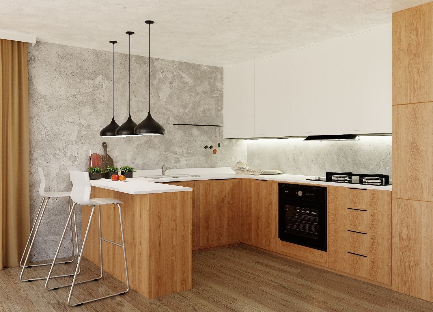 Interior scene in native blend file by-VIZFROMBLENDER 3D model_4