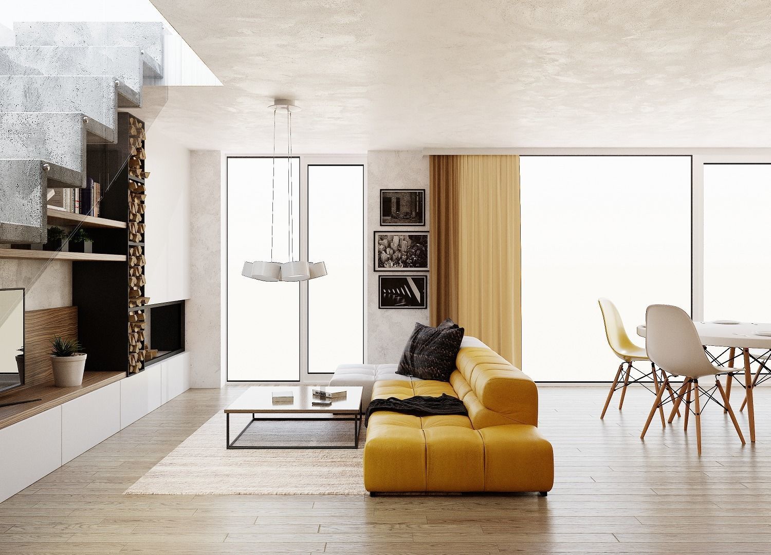 Interior scene in native blend file by-VIZFROMBLENDER 3D model_3