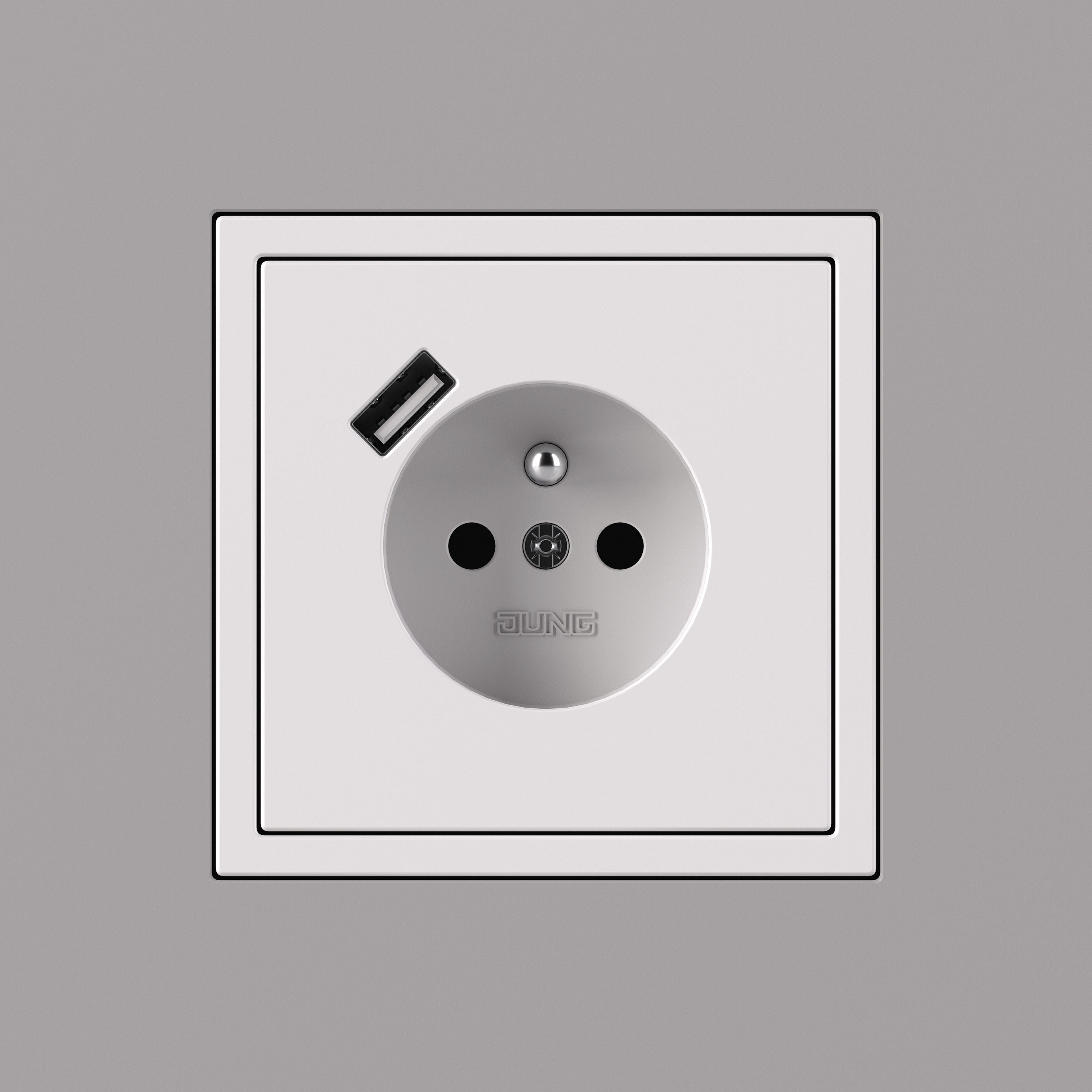 Jung LS  ZERO  Switches and Sockets kit 80 items 3D model_13