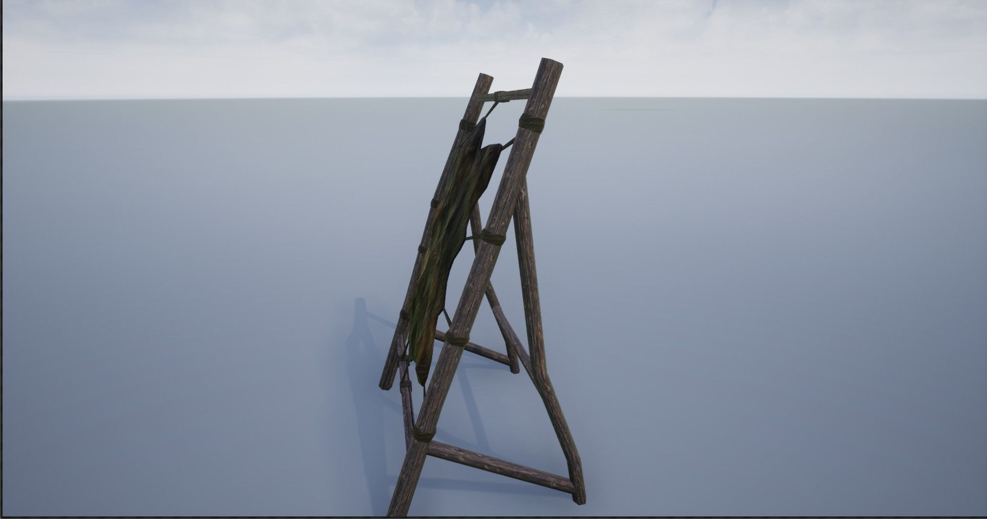 Medieval Stretched Skinned Animal Fur Low-poly 3D model_20