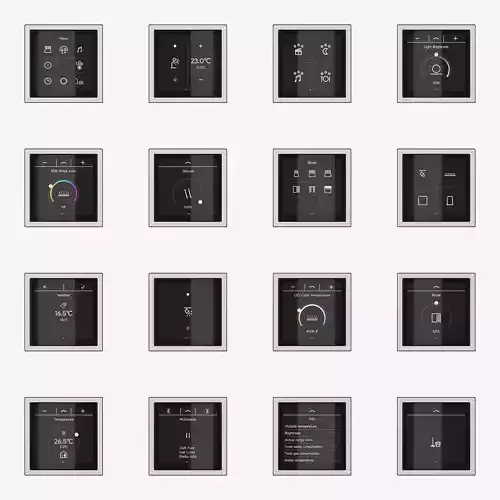 Jung LS ZERO  LS Touch - the smart KNX kit 54 items