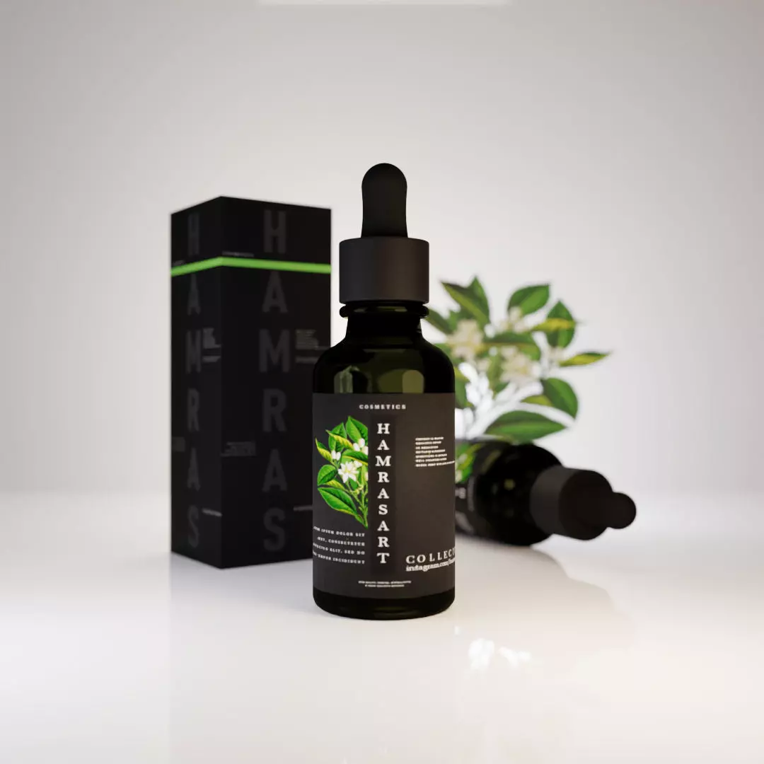 Bottle hamas cbd oil Free 3D model