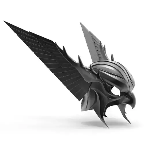 Hawkman Helmet 3D print model