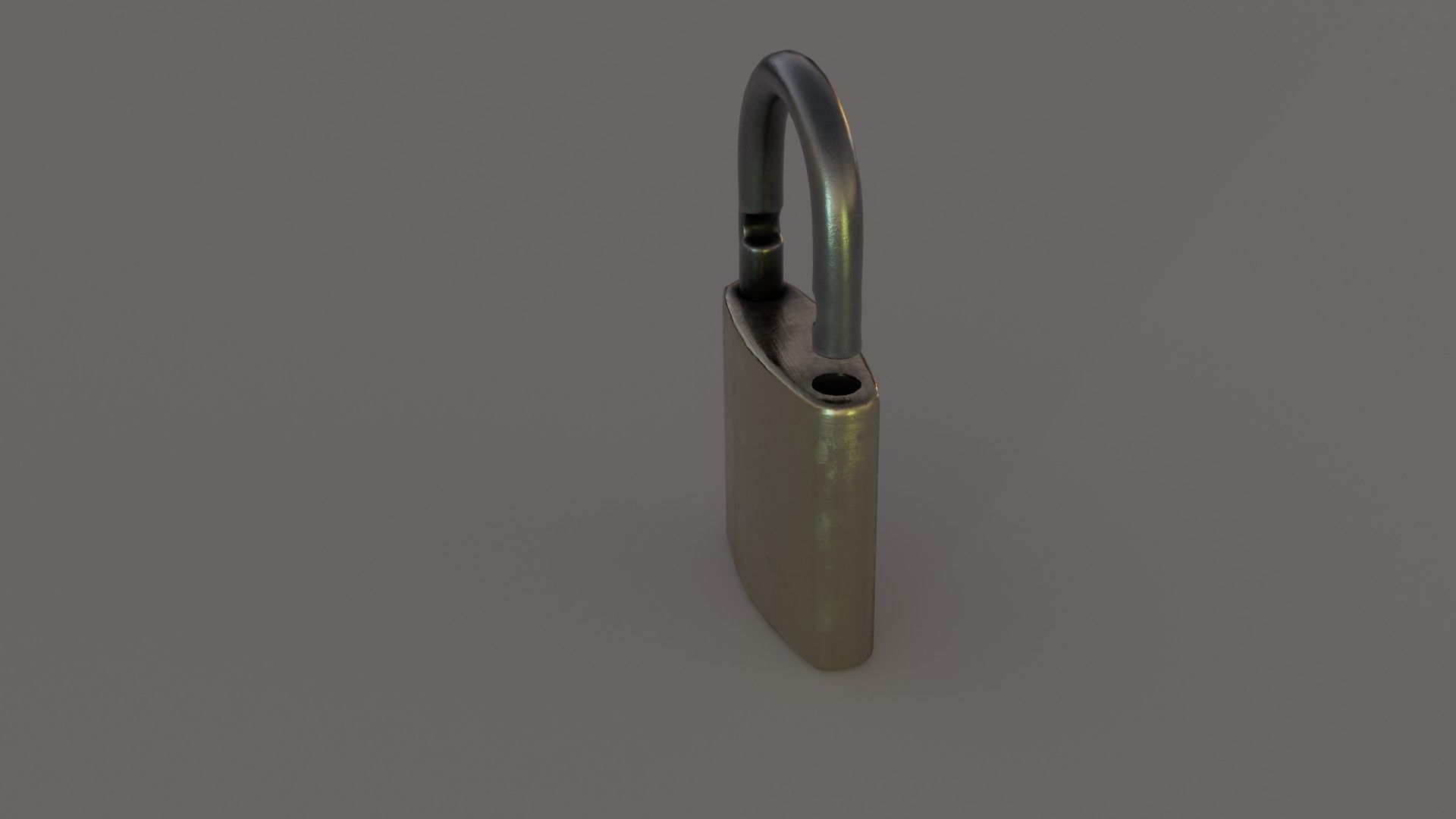 Padlock 3D model_5