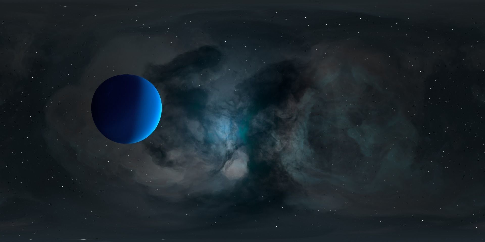 Space Environment HDRI  Low-poly 3D model_23