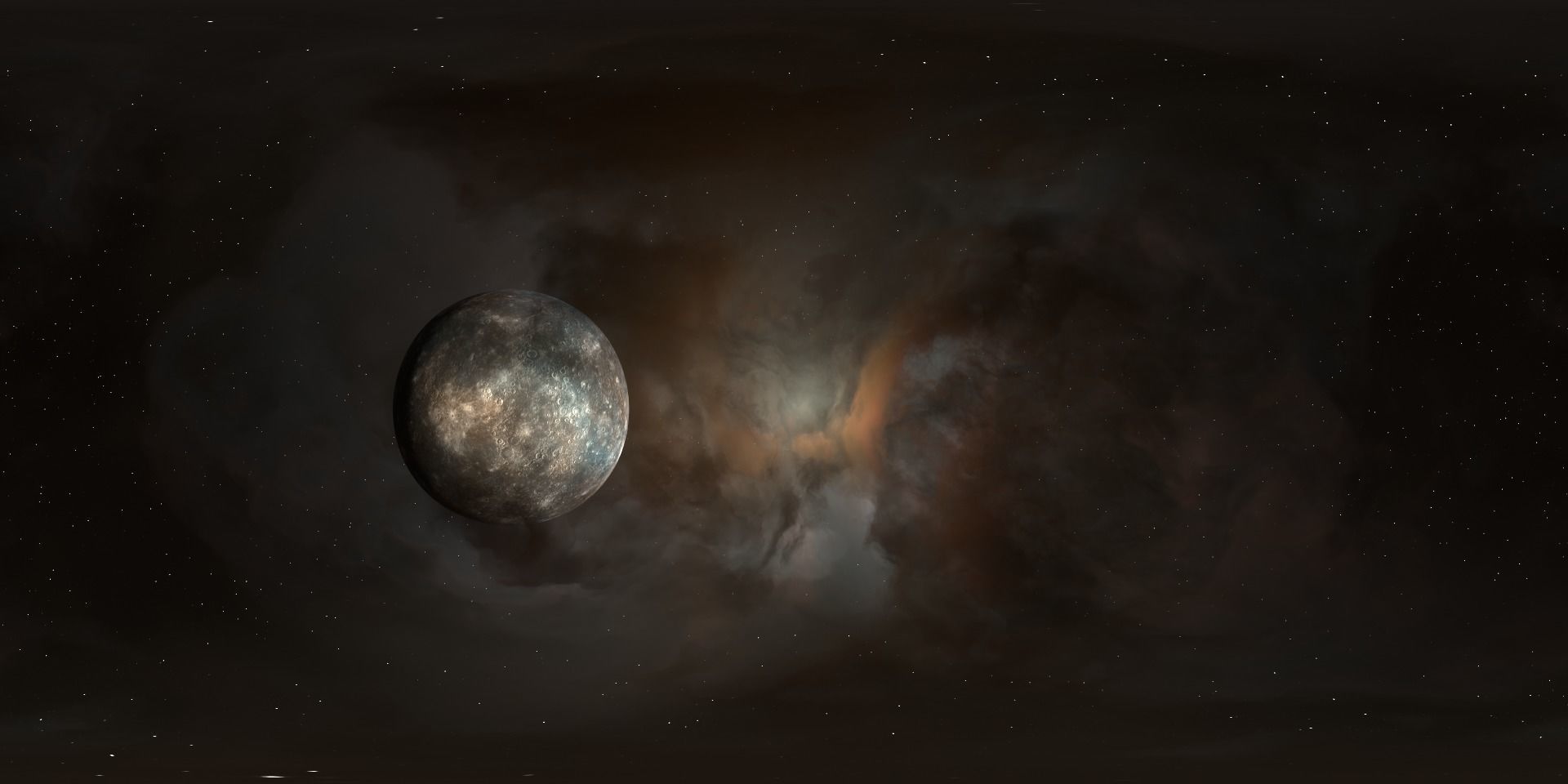 Space Environment HDRI  Low-poly 3D model_26