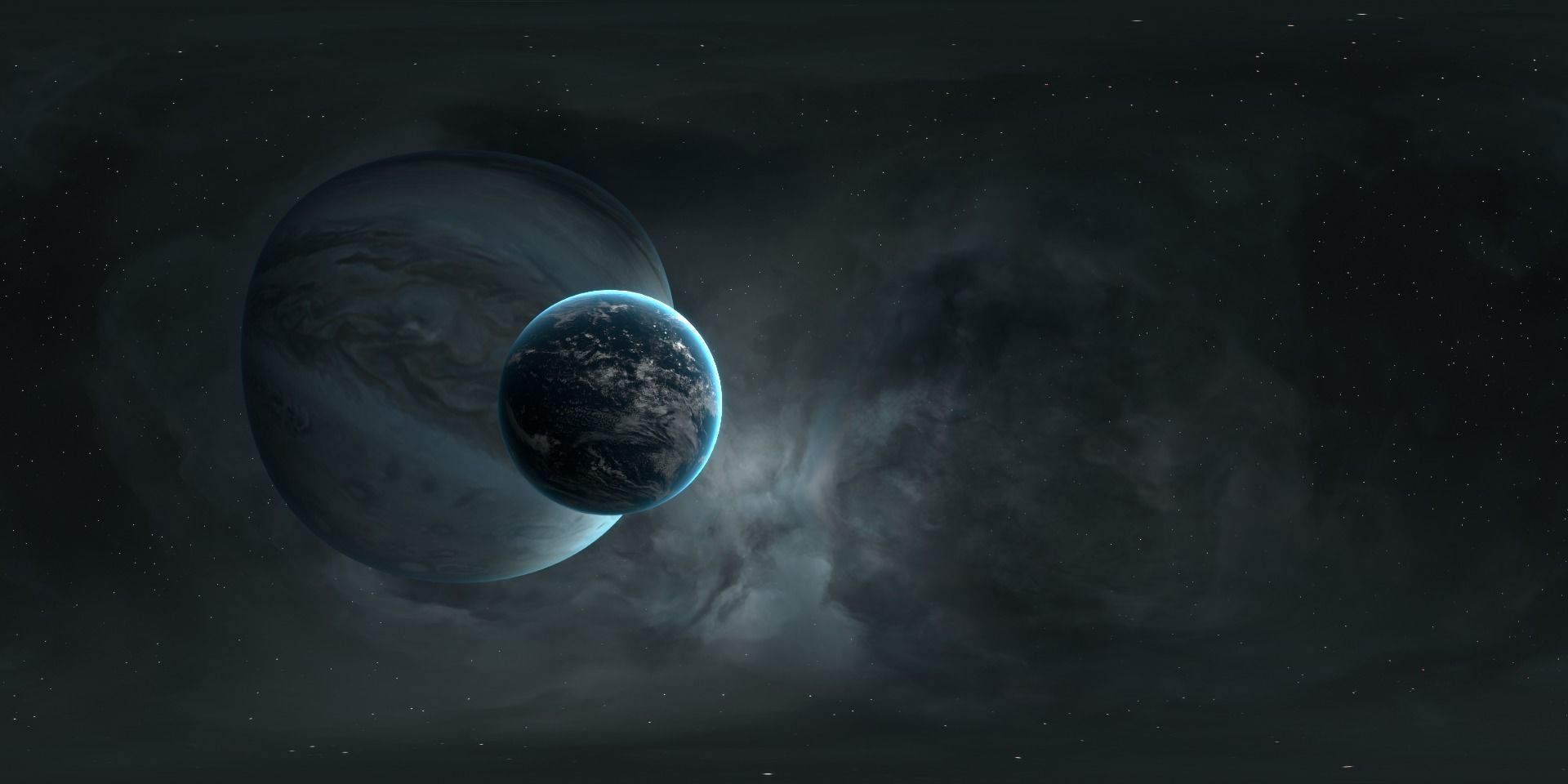 Space Environment HDRI  Low-poly 3D model_20