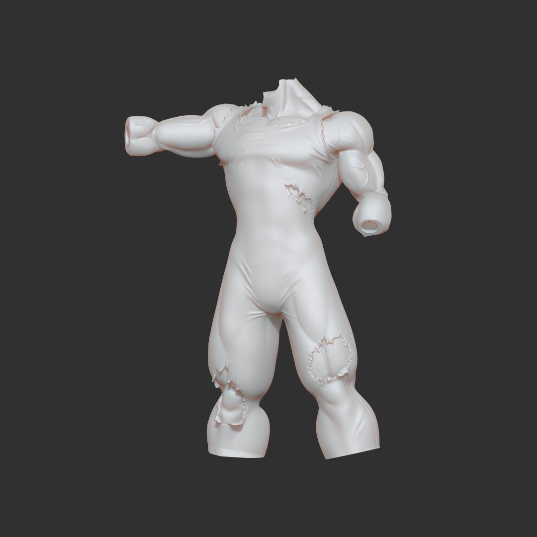 MAJIN VEGETA DBZ 3D model_5