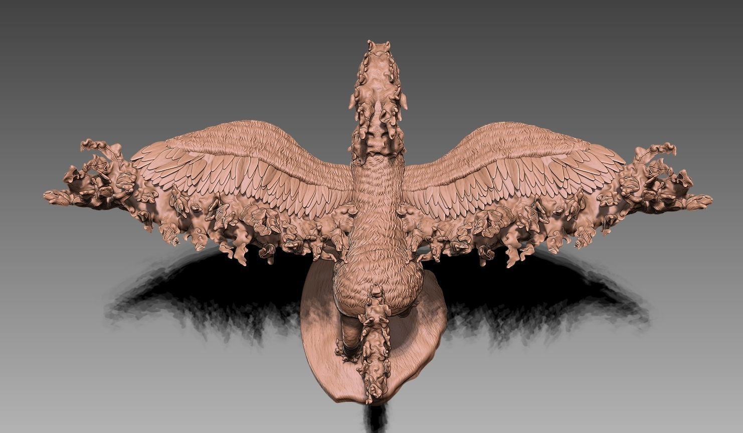 The SoulFire fire horse 3D model_3