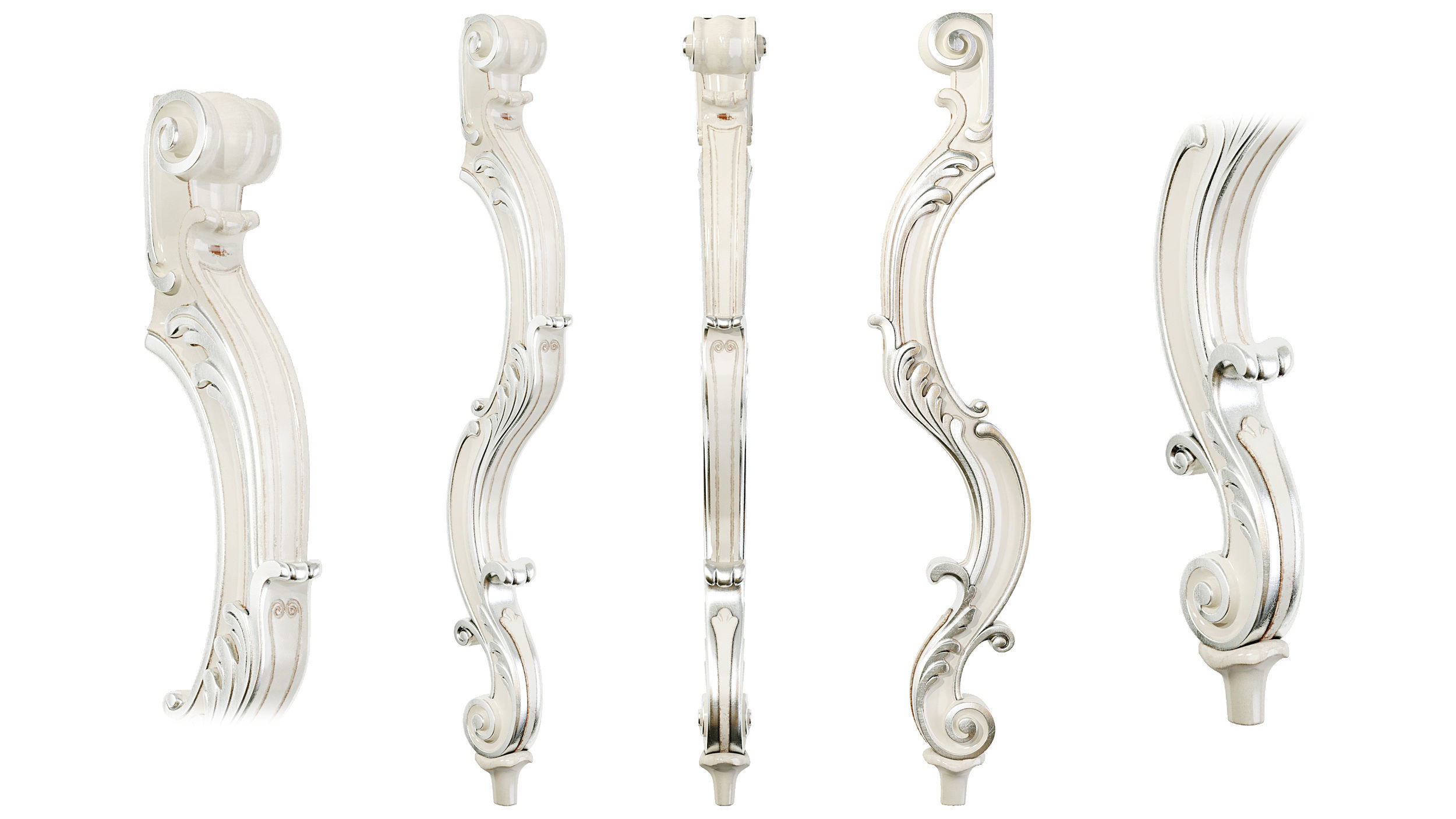 Classic leg 047 3D model_3