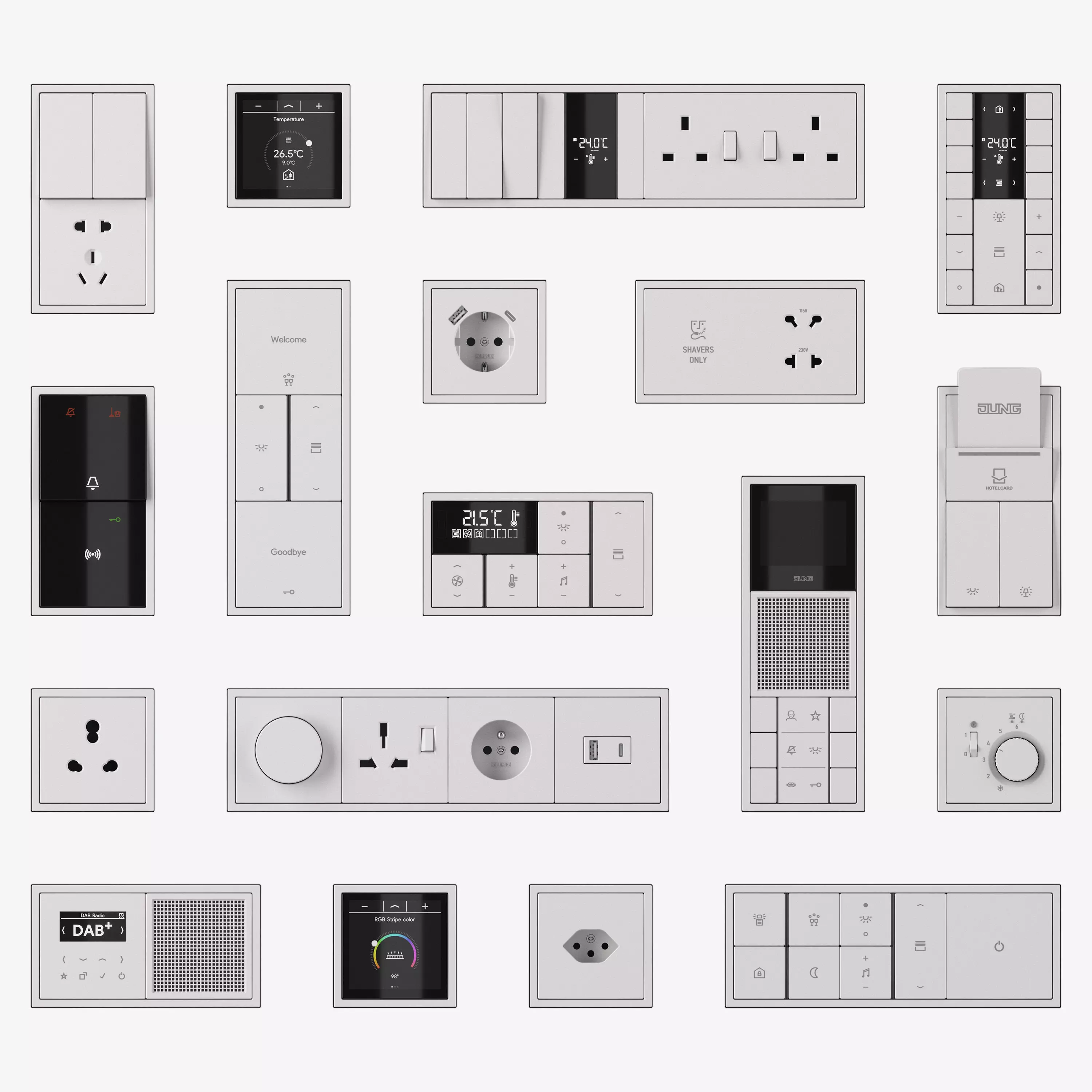 Jung LS ZERO  FULL Collection 217 items 3D model_0