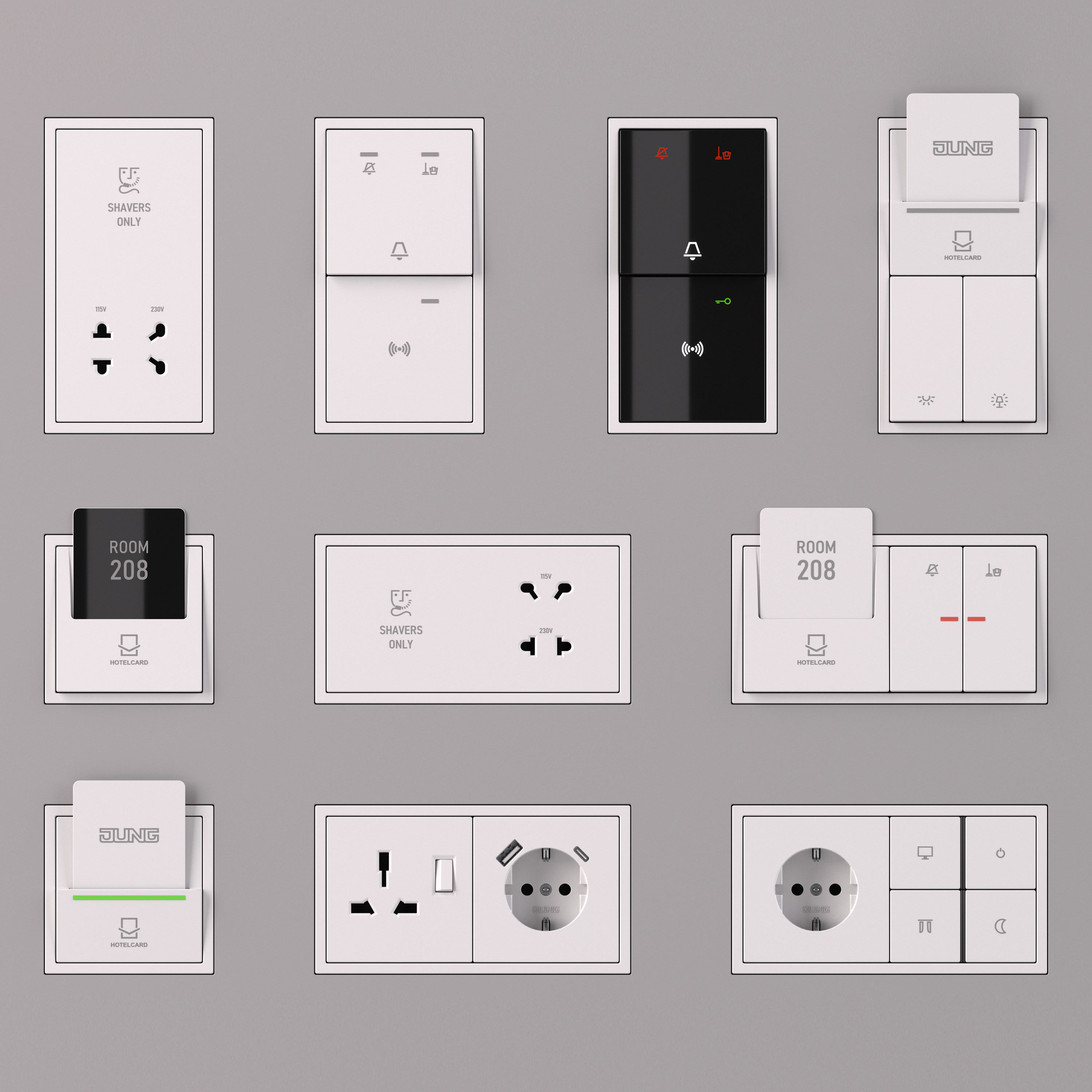 Jung LS ZERO  FULL Collection 217 items 3D model_29