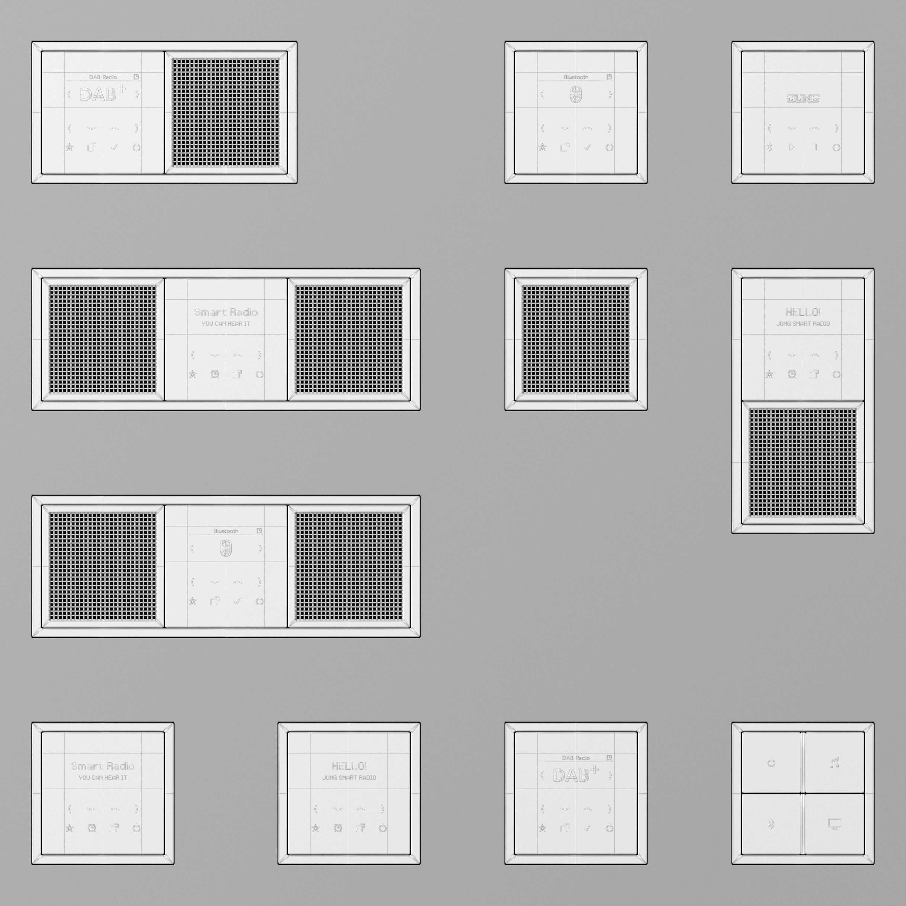 Jung LS ZERO  FULL Collection 217 items 3D model_40