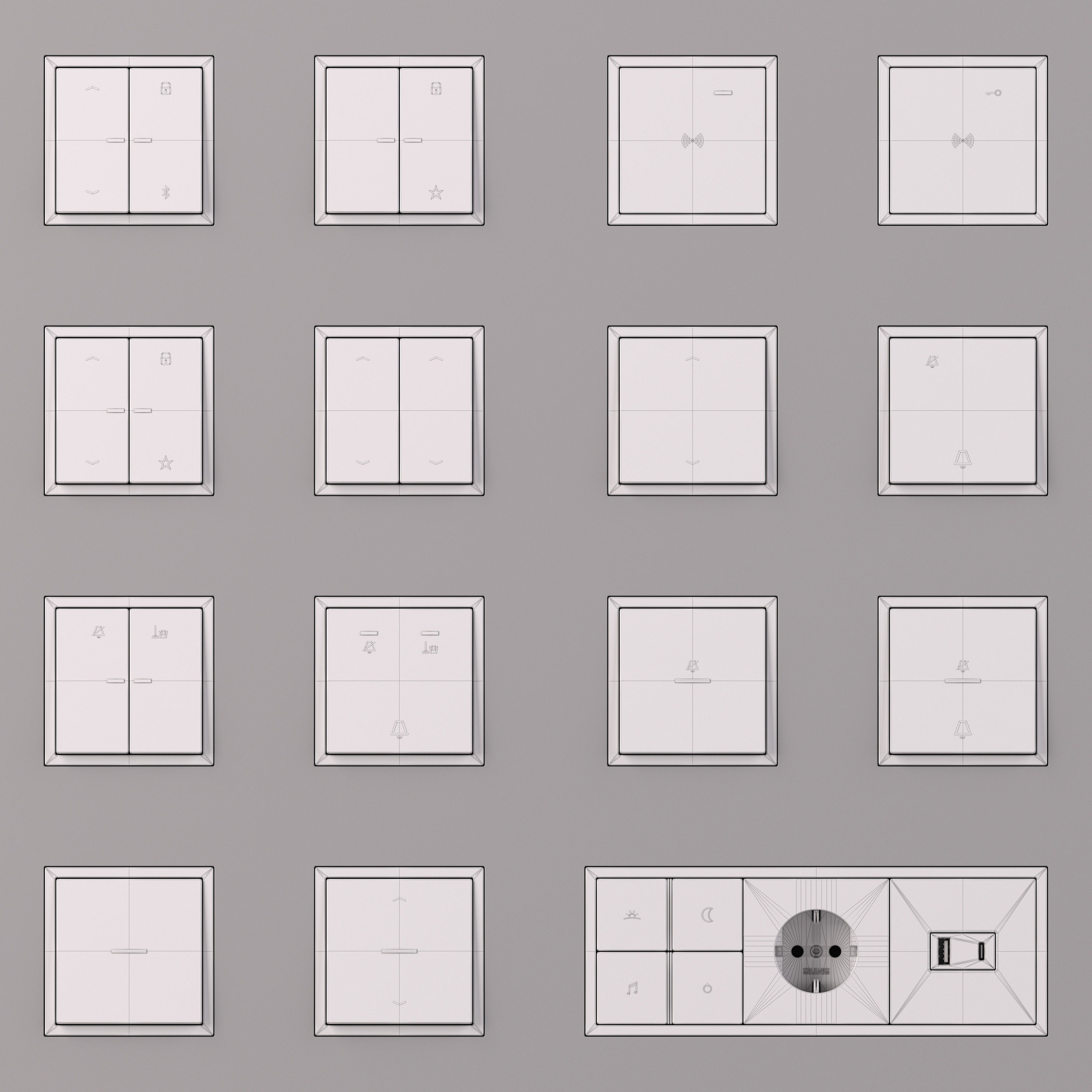 Jung LS ZERO  FULL Collection 217 items 3D model_32