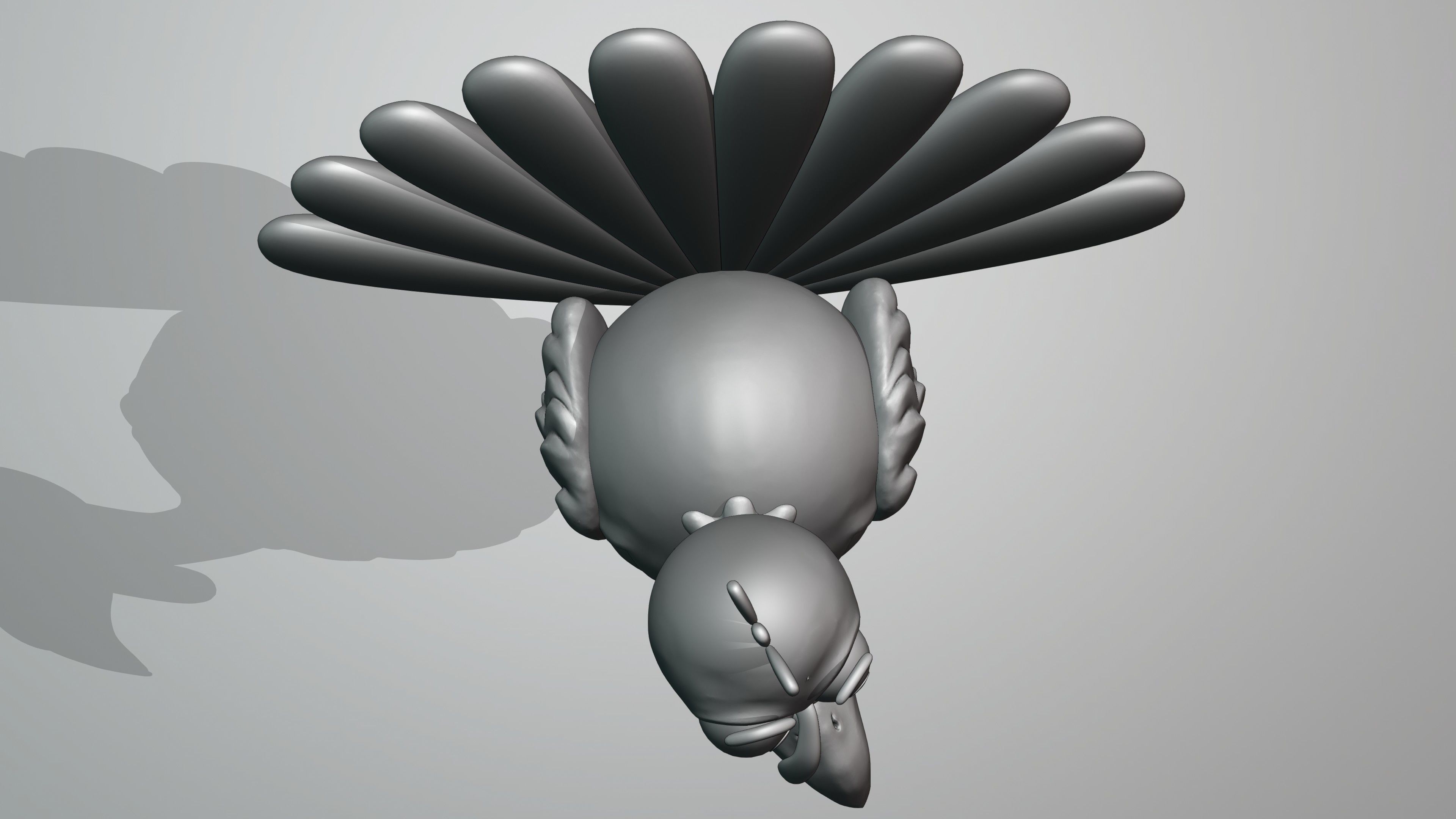 Thanksgiving Turkey 3D model_6