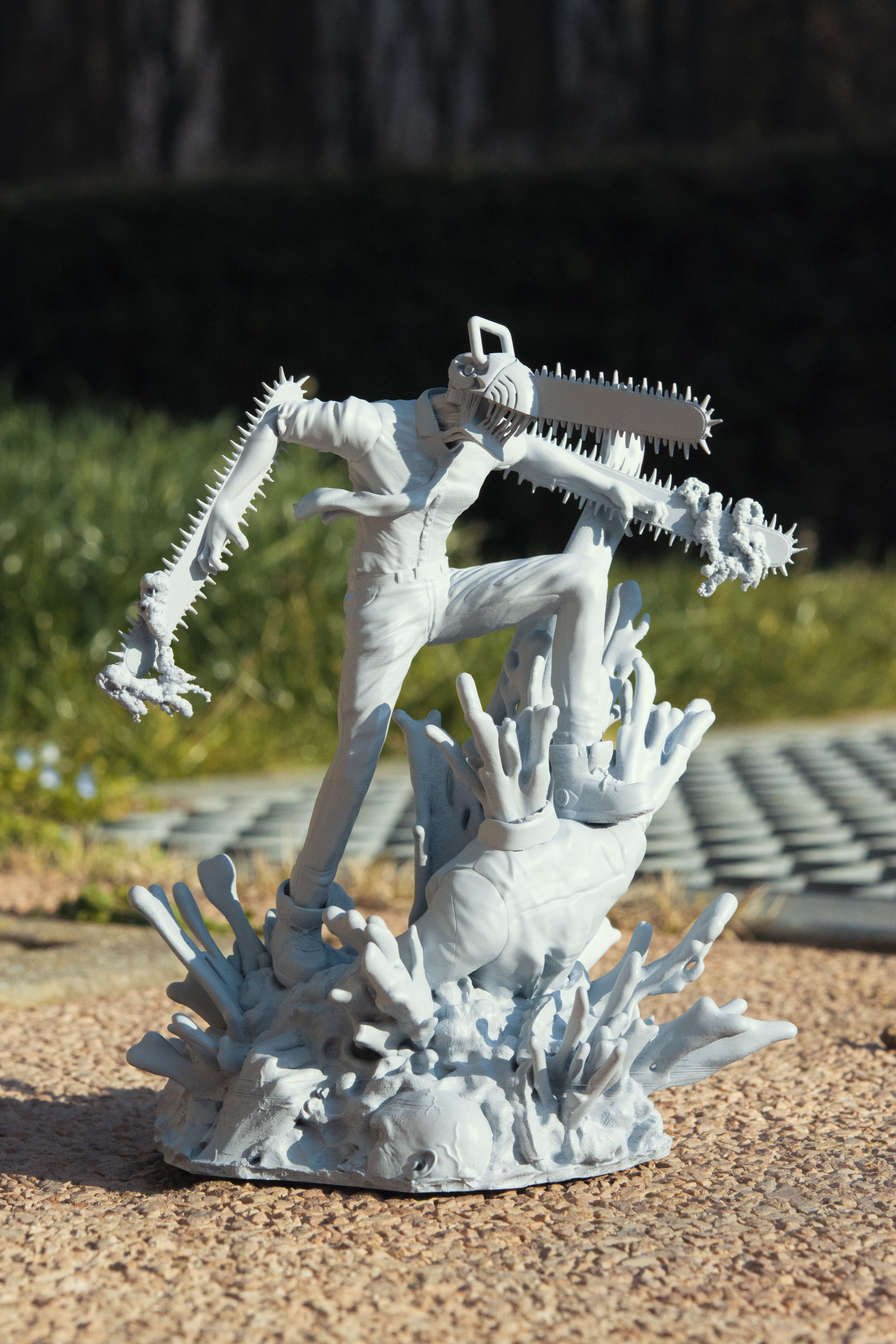 Chainsaw Man Denji figure with cut and keying by Dhomas  3D print model_4
