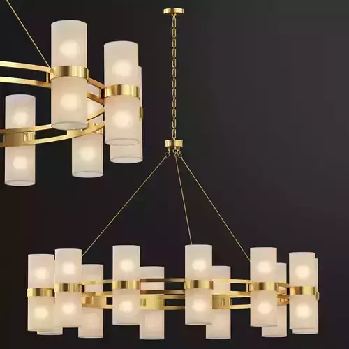 Tiburon Round Chandelier 12 Light