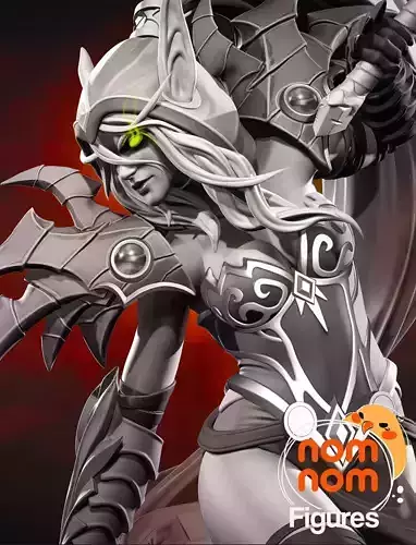 Valeera Sanguinar - World of Warcraft 3D print model
