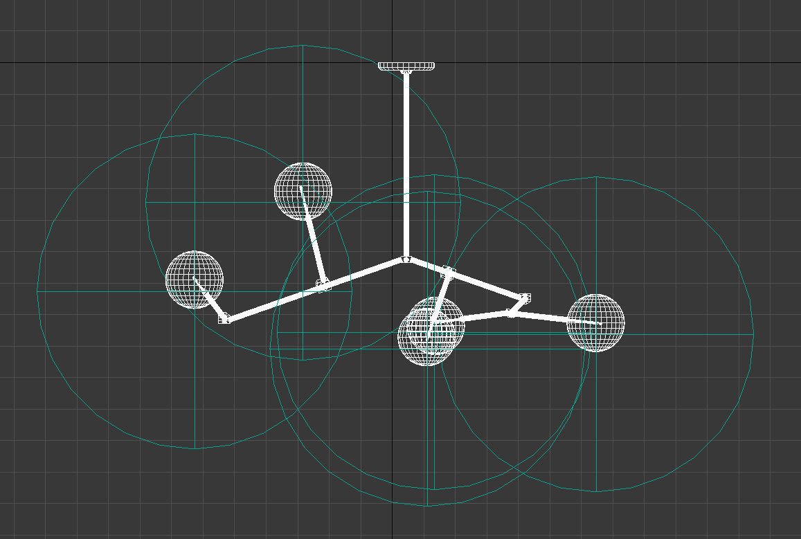 multiple lights hanging lamp 3D model_11