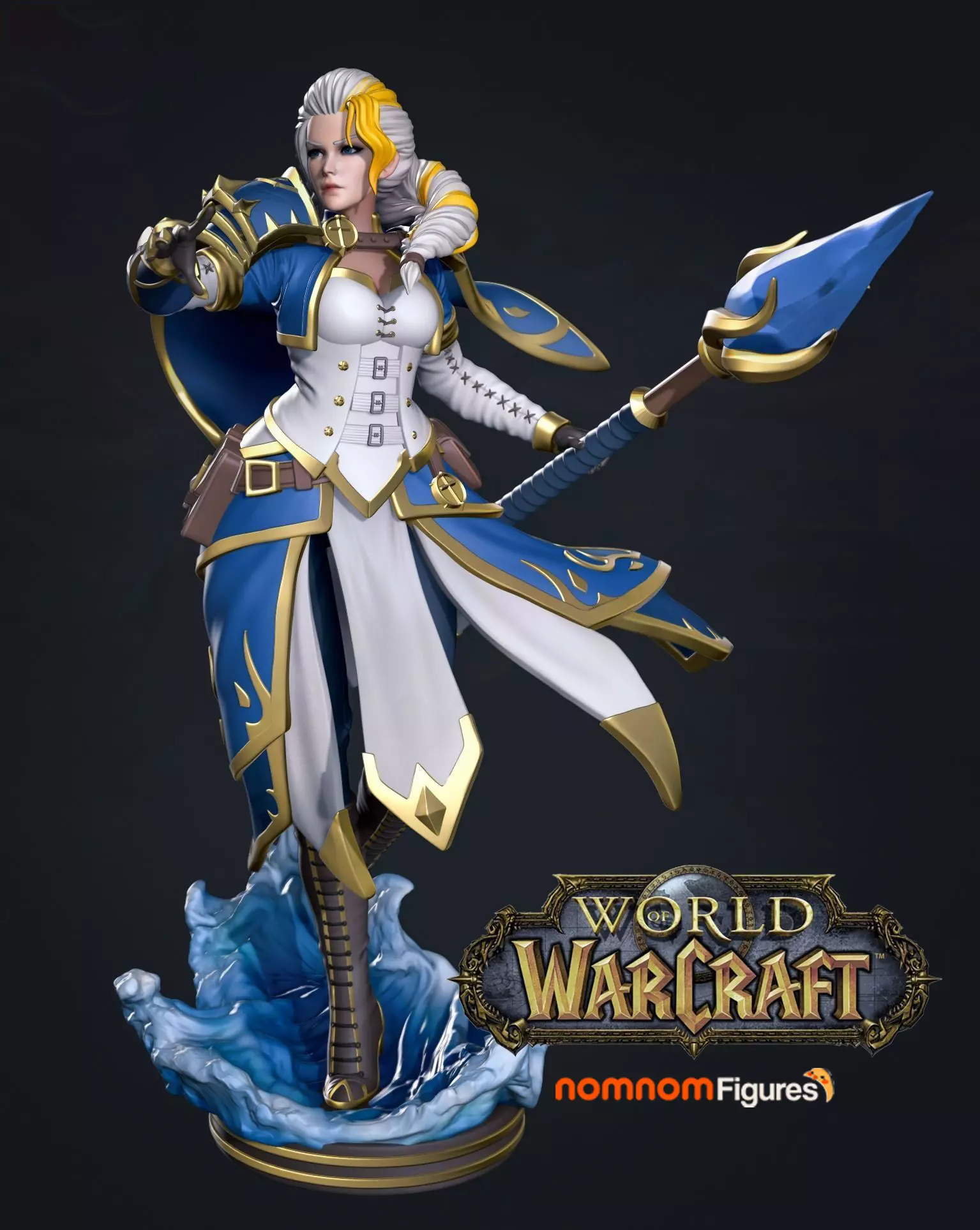 Jaina Proudmoore - World of Warcraft 3D print model_0