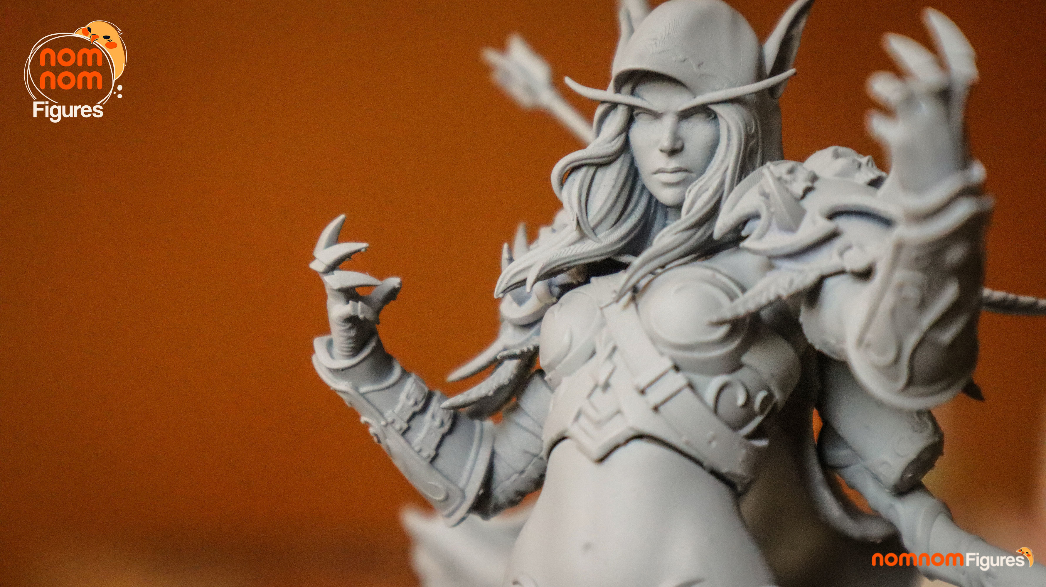 Sylvanas Windrunner - World of Warcraft 3D print model_12