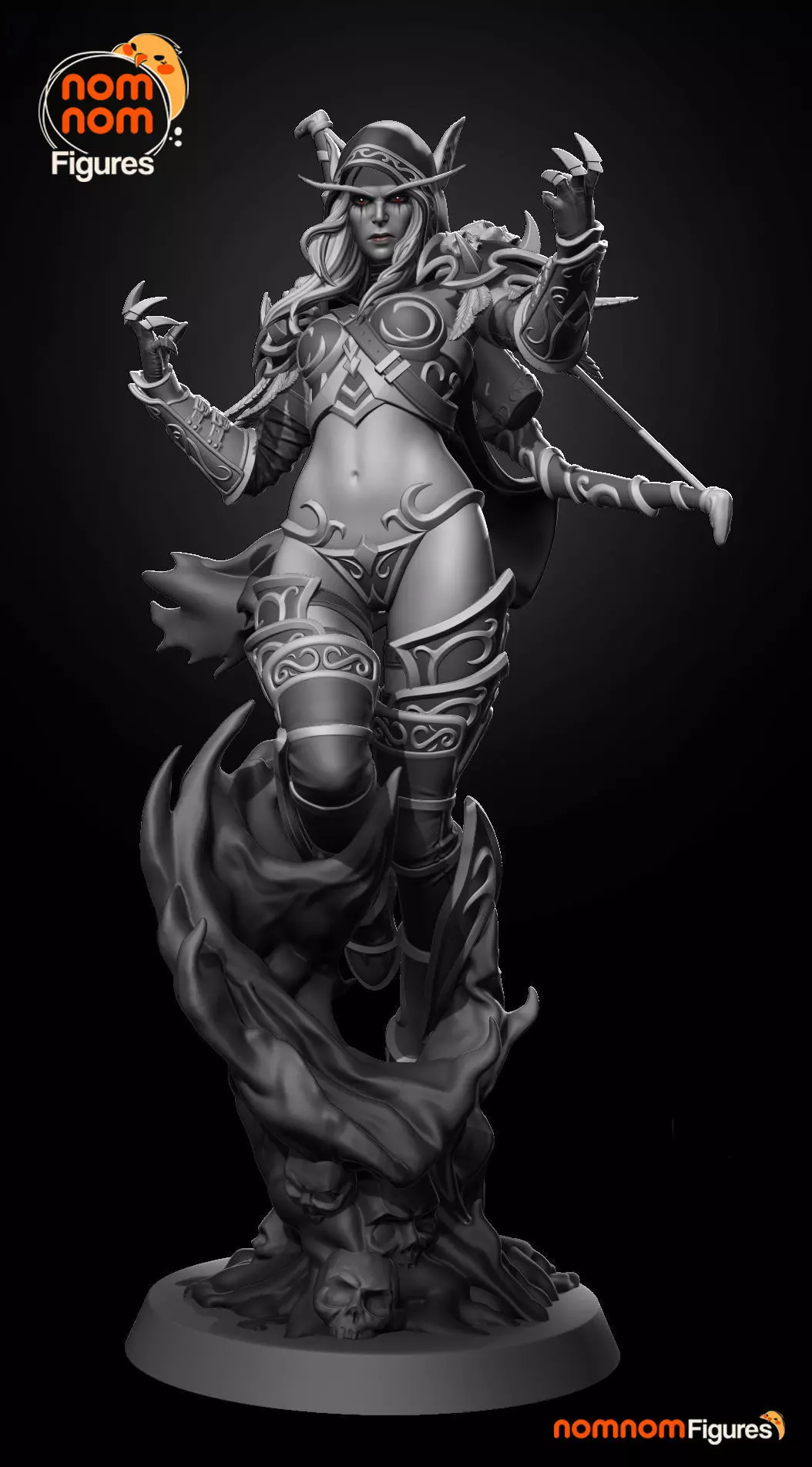 Sylvanas Windrunner - World of Warcraft 3D print model_0