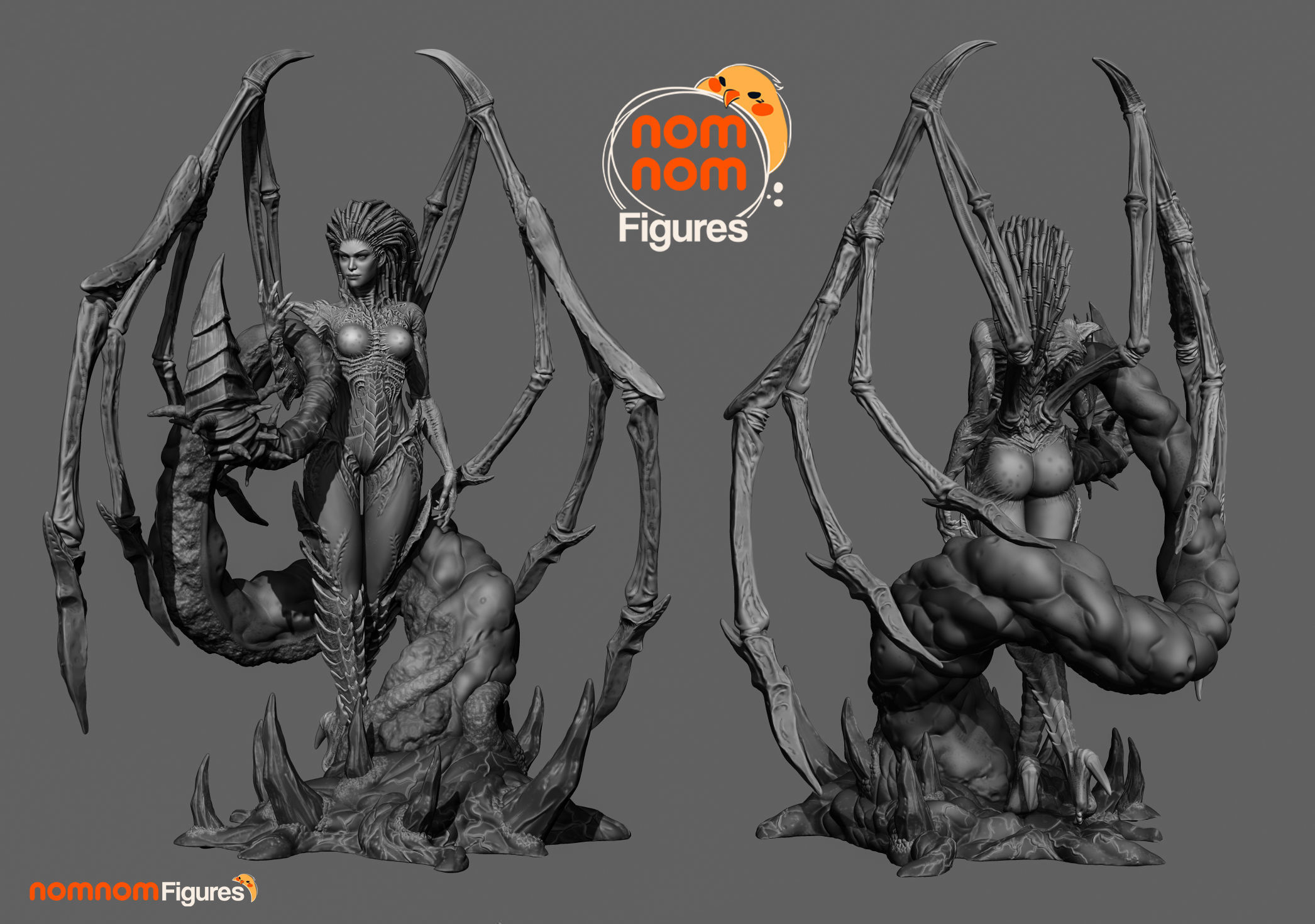 Queen of Blades - Starcraft 3D print model_14