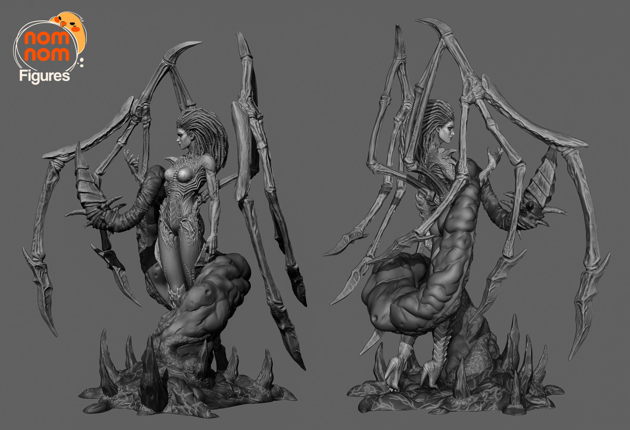 Queen of Blades - Starcraft 3D print model_13