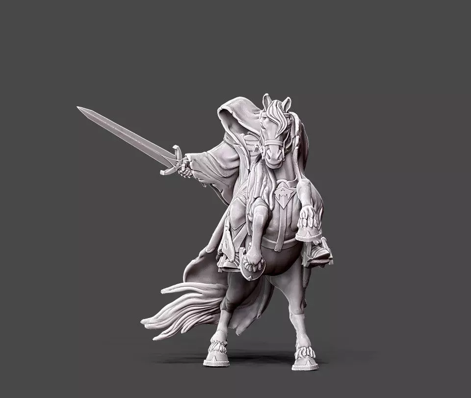 wraith rider - 35 mm scale 3D print model