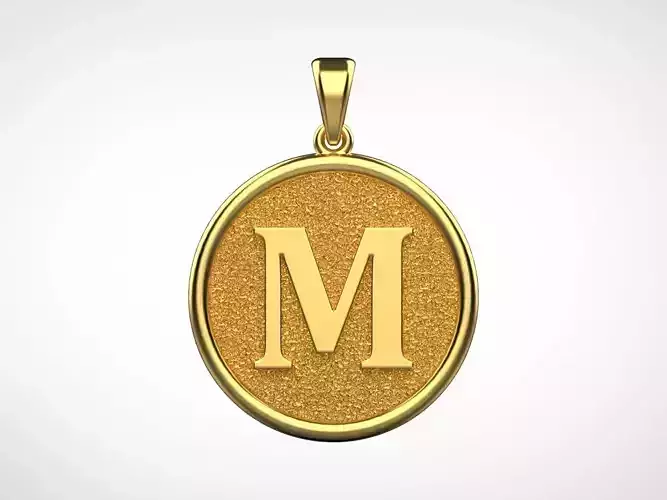 Pendant Letter M N42