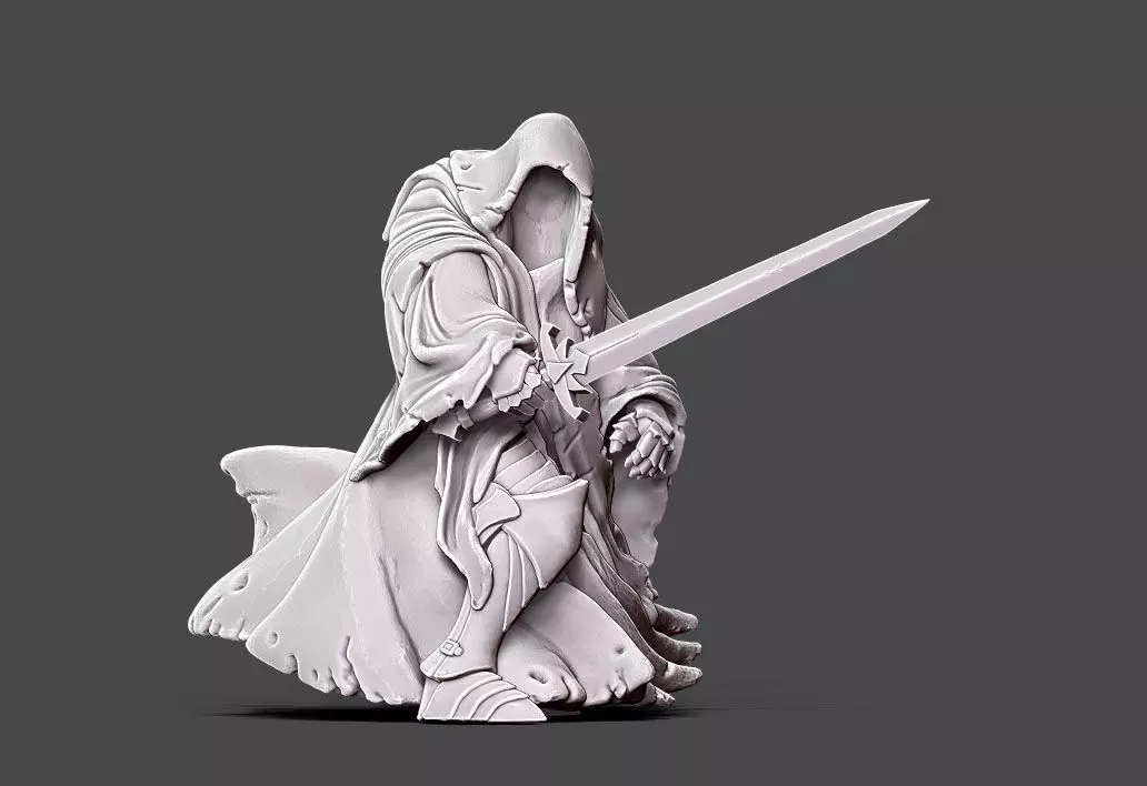 Wraith 2 - 35 mm scale 3D print model_0