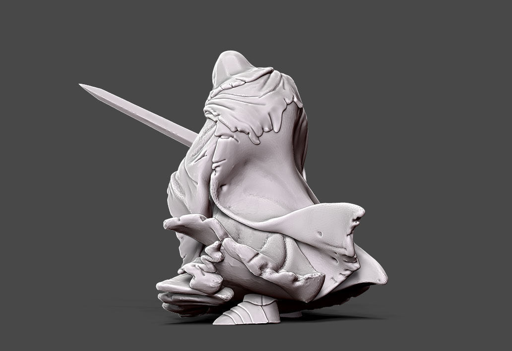 Wraith 2 - 35 mm scale 3D print model_1