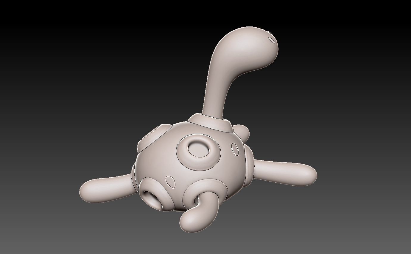 Pokemon shuckle 3D print model_8