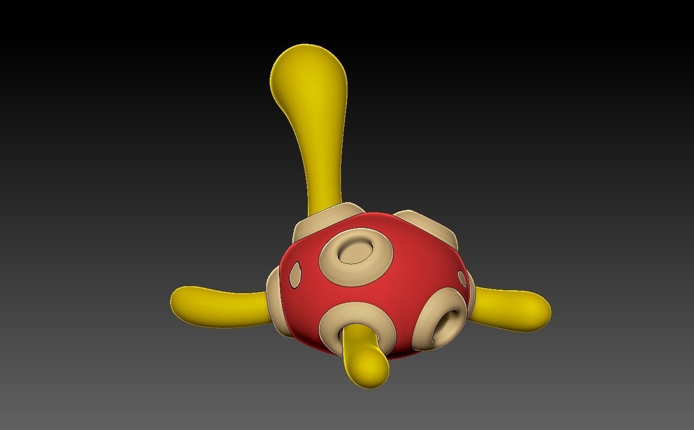 Pokemon shuckle 3D print model_5