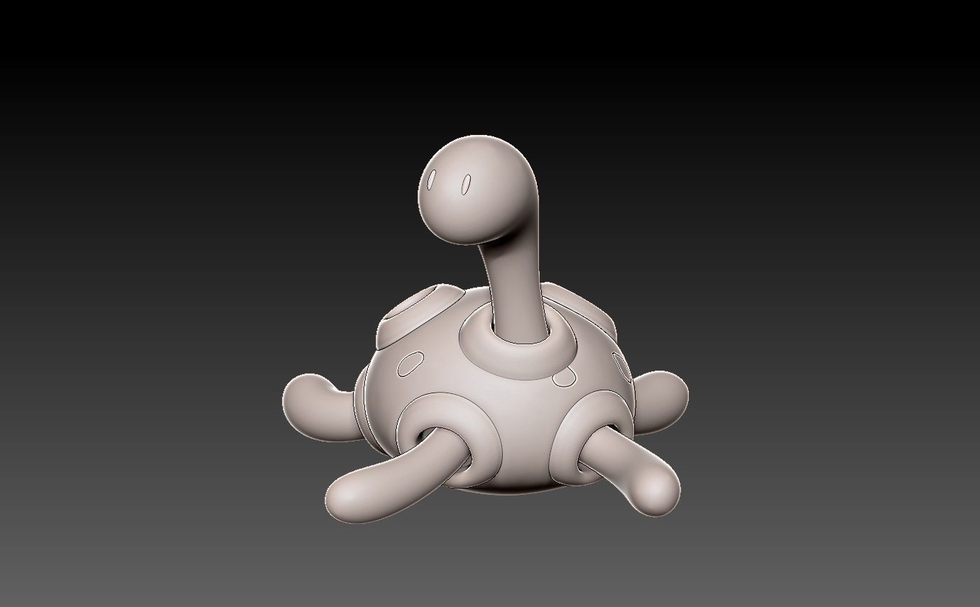 Pokemon shuckle 3D print model_2