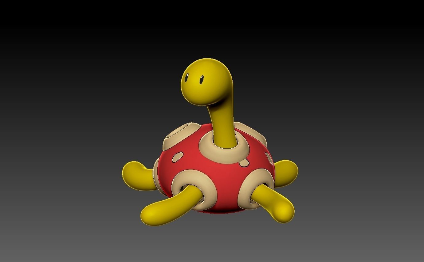 Pokemon shuckle 3D print model_1