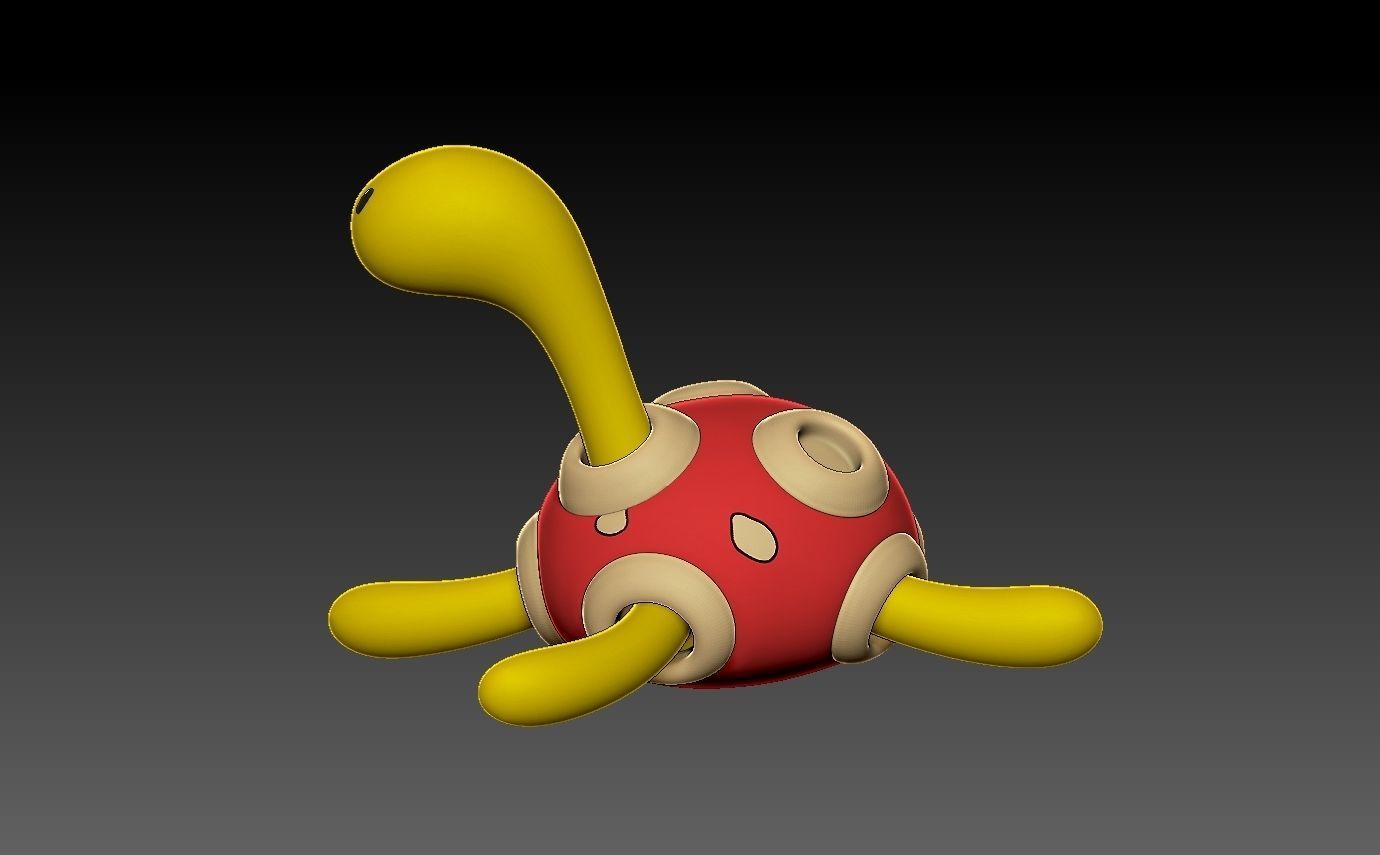 Pokemon shuckle 3D print model_3