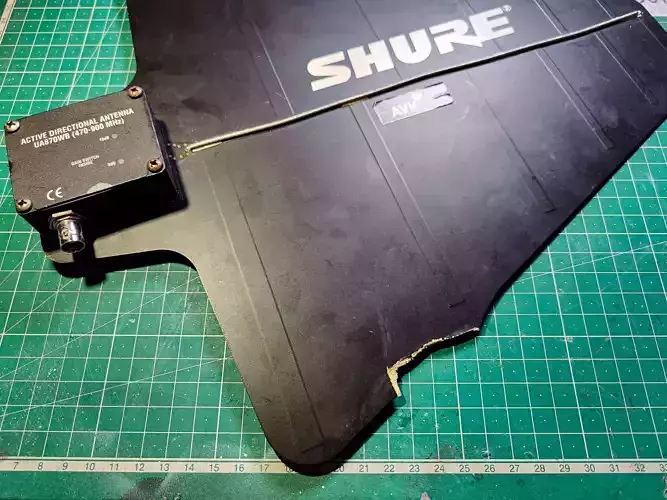 Shure UA870 Antenna Holder Replacement 3D print model