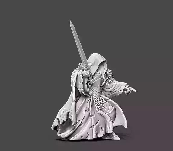 wraith 3 - 35mm scale 3D print model