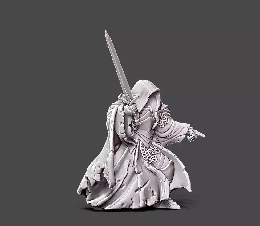 wraith 3 - 35mm scale 3D print model_0