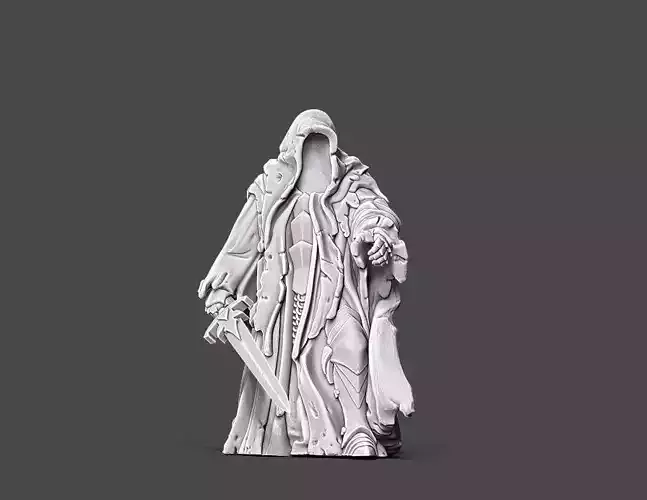 wraith 4 - 35mm scale 3D print model