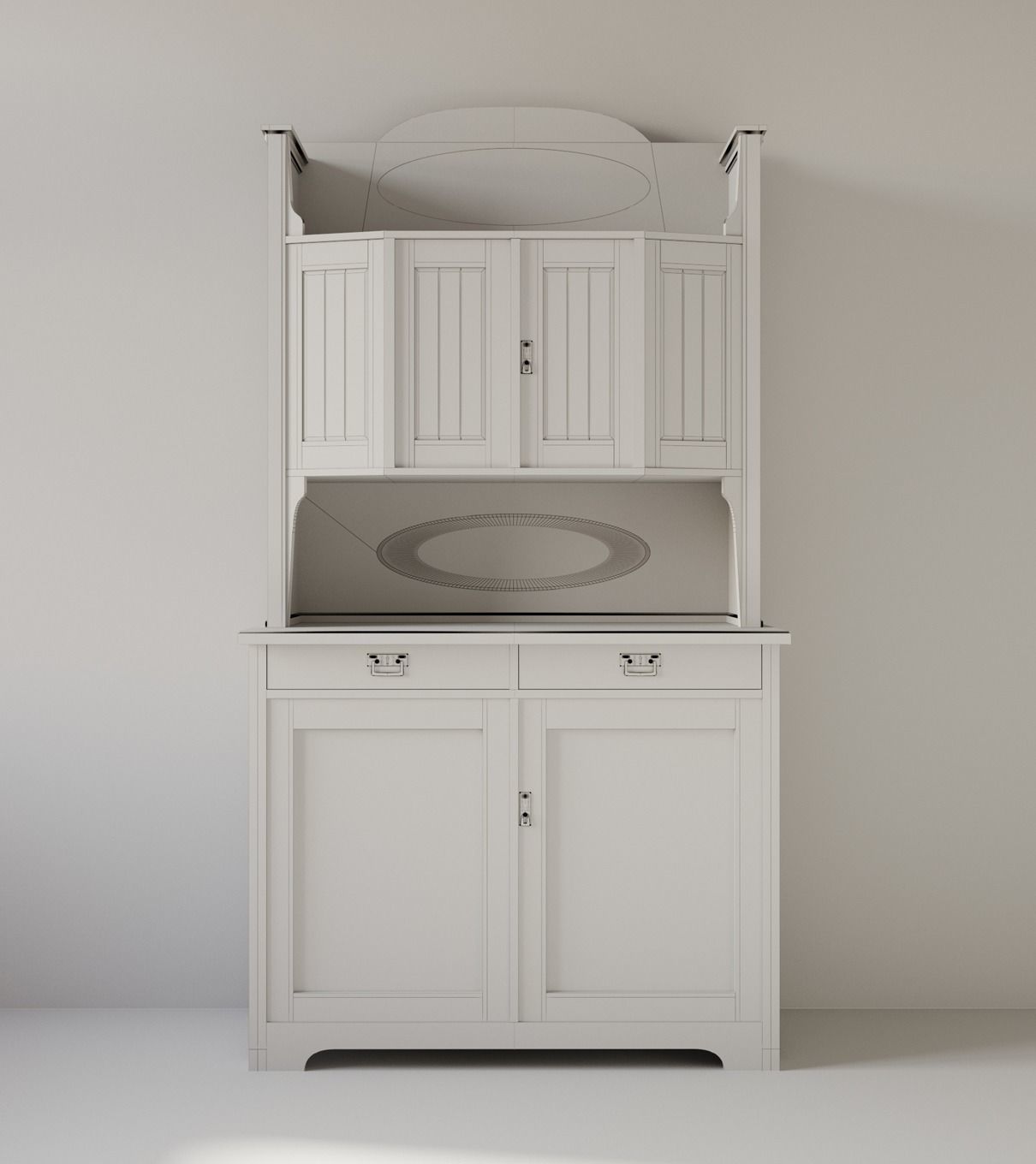 Buffet 001 3D model_3